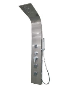 HSY01 AQUASHOWER CURVE BRUSHED AQUALAF