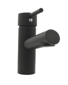 97016 LAVATORIO MONOCOMANDO BAJO SPOT BLACK AQUALAF