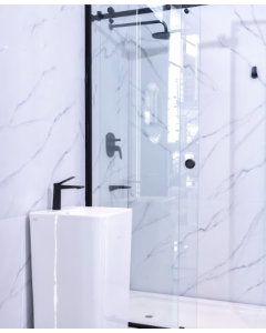 UGA1022B02 DUCHA DE EMBUTIR C/TRANSF MONOCOMANDO BLACK MATT BROOKLYN ULTRAGRIF