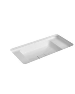 L.33060.MDE.17 BACHA CUBA DE EMBUTIR CON MESA 60CM BLANCO BR DECA MONOCOMANDO IZQUIERDO AQUALAF