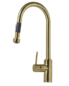 0412/96P-BB COCINA MONOCOMANDO MOVIL AUGUSTA BRUSHED BRASS FV