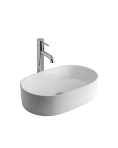 LK385-B BACHA APOYAR MILOS OVAL FINA BLANCO FERRUM