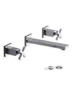 0203R/85-CR LAVATORIO PARED DOMINIC CROMO FV