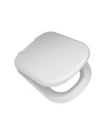 TKX-B (TKX-BB) TAPA INODORO BARI (MDF) HERRAJE PLASTICO BLANCO FERRUM